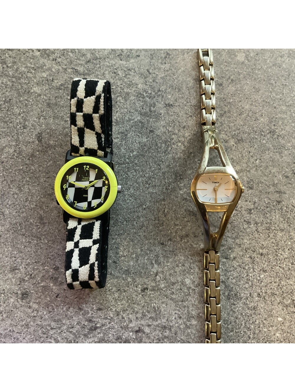 Pair Of Timex Watches Both Watches Run Great A7